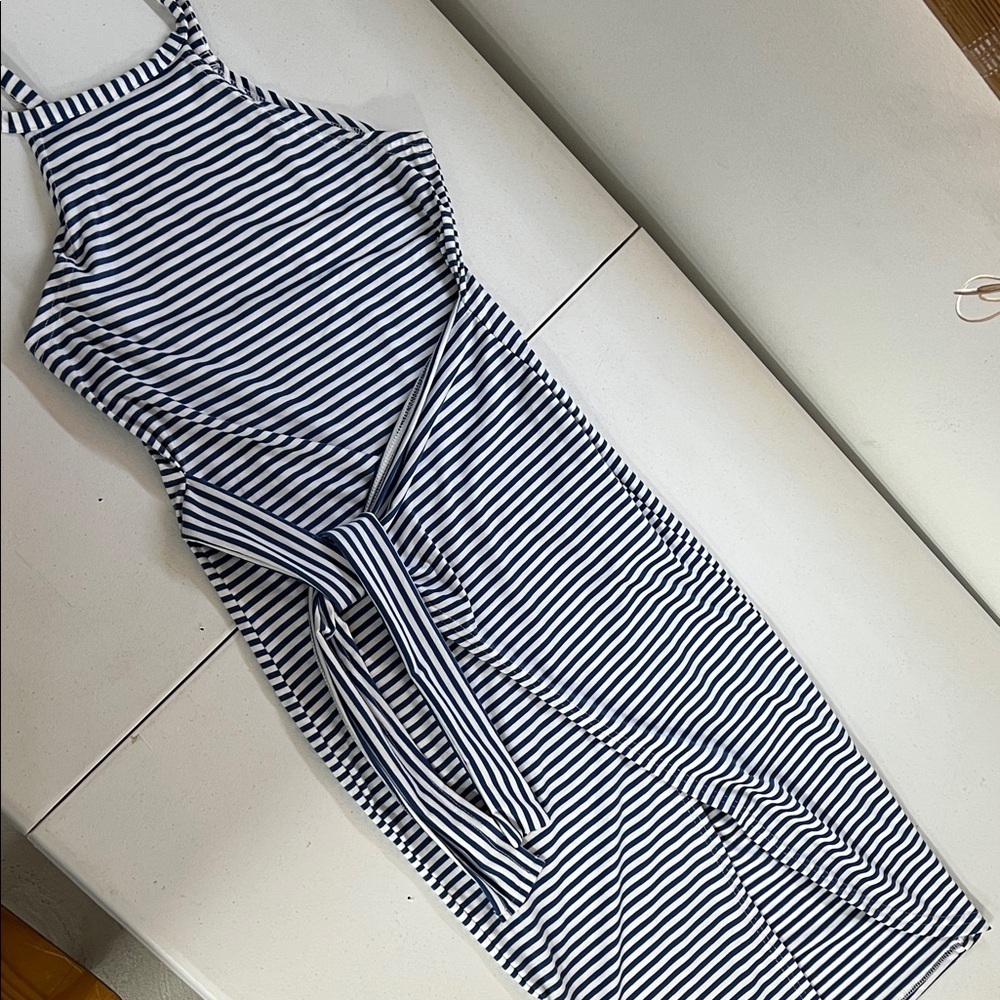 Striped sailor beach sarong